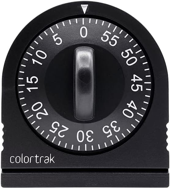 Efficient 60-Minute Timer - Versatile Solution for Tanning, Cooking, and More