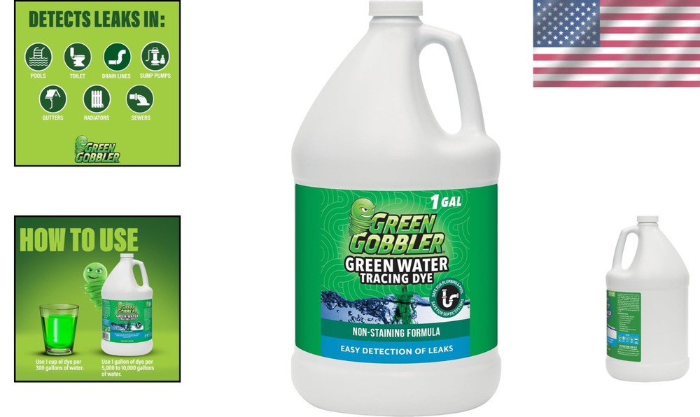 Green Gobbler Fluorescent Dye for Leak Detection