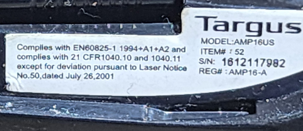 Targus Wireless Presenter Remote with Laser Pointer