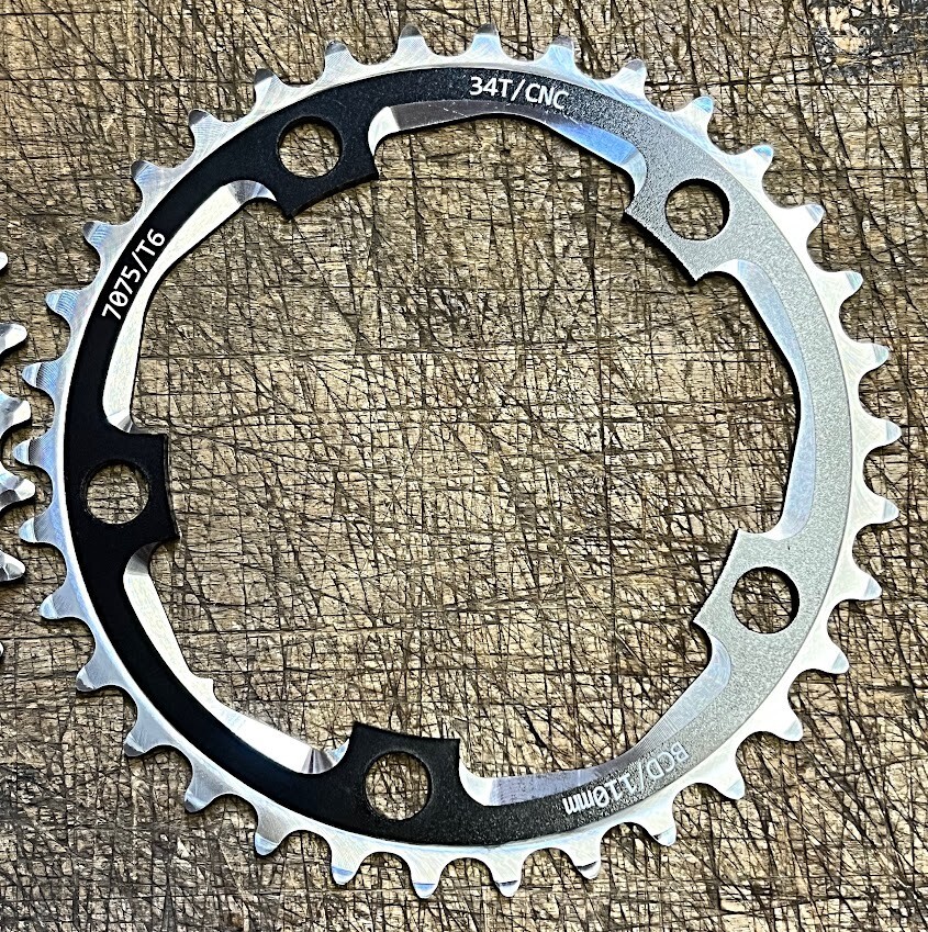 Chainring SET Road Bike Set 50T 34T 110BCD - Shimano FSA Sram 10 / 11 Speed NEW