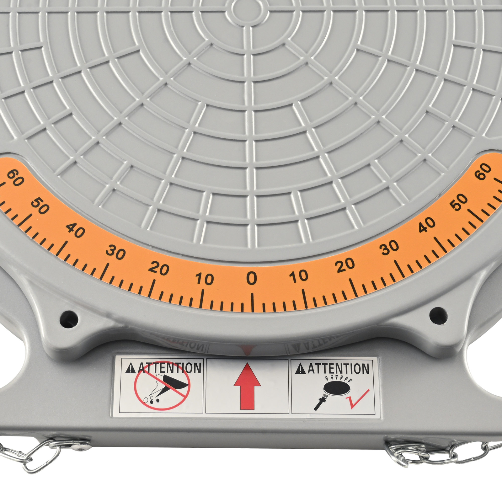 360° Rotating One Pair Aluminum Turntable Wheel Alignment Turn Plate Table 5 Ton