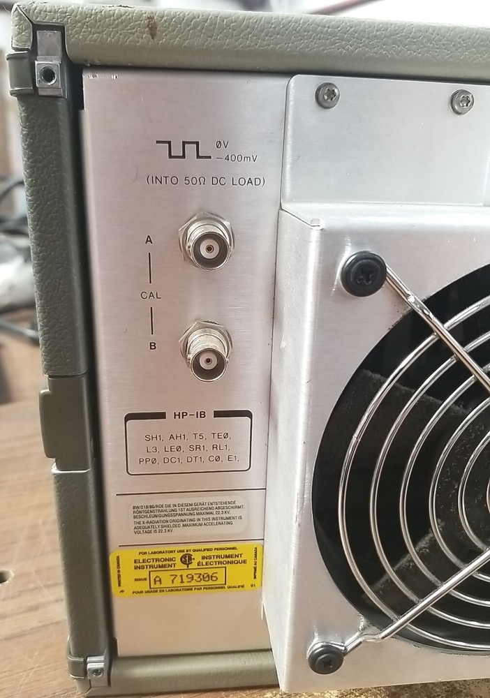 HP 54110D Digitizing Oscilloscope W/ (4x) 54002A. *READ⬇️*