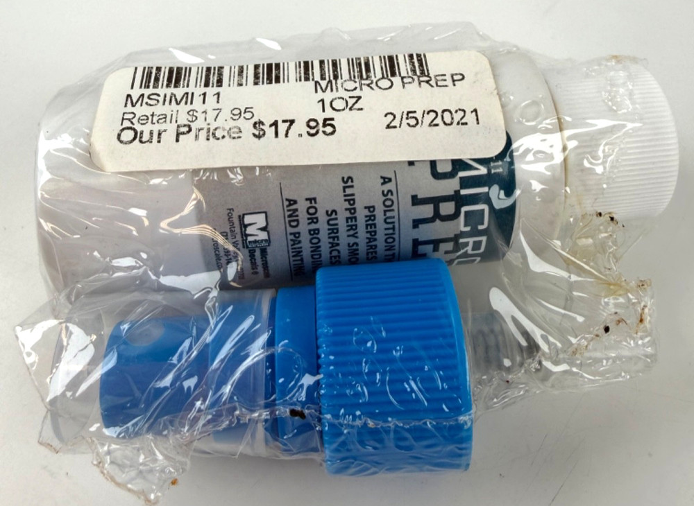 Microscale MicroPrep Surface Prep Solution 1.5oz + Nozzle – Sealed