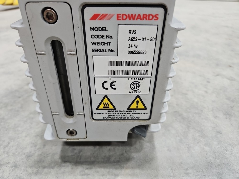 Edwards RV3 Vacuum Pump A652-01-906