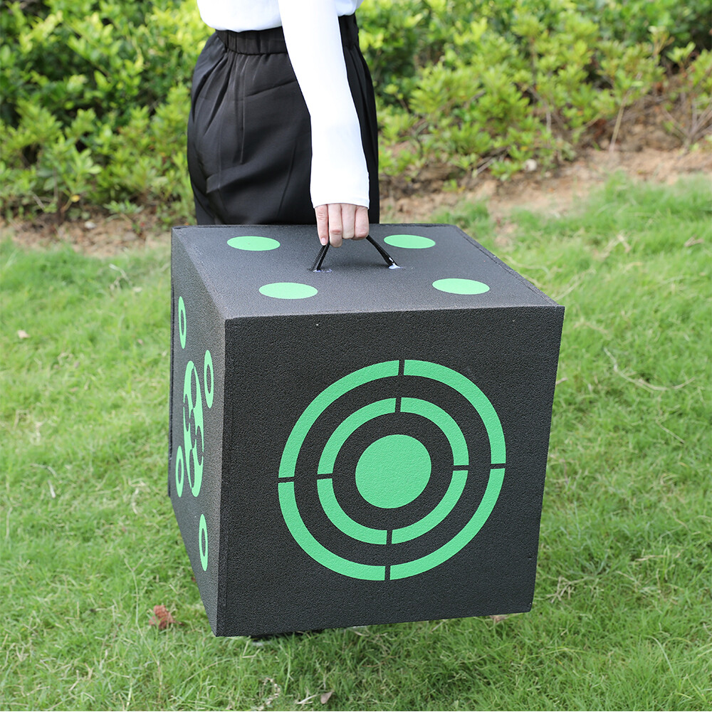 Targets High Density Foam 40cm Cube Bow Arrow Shooting Practice Archery 3D