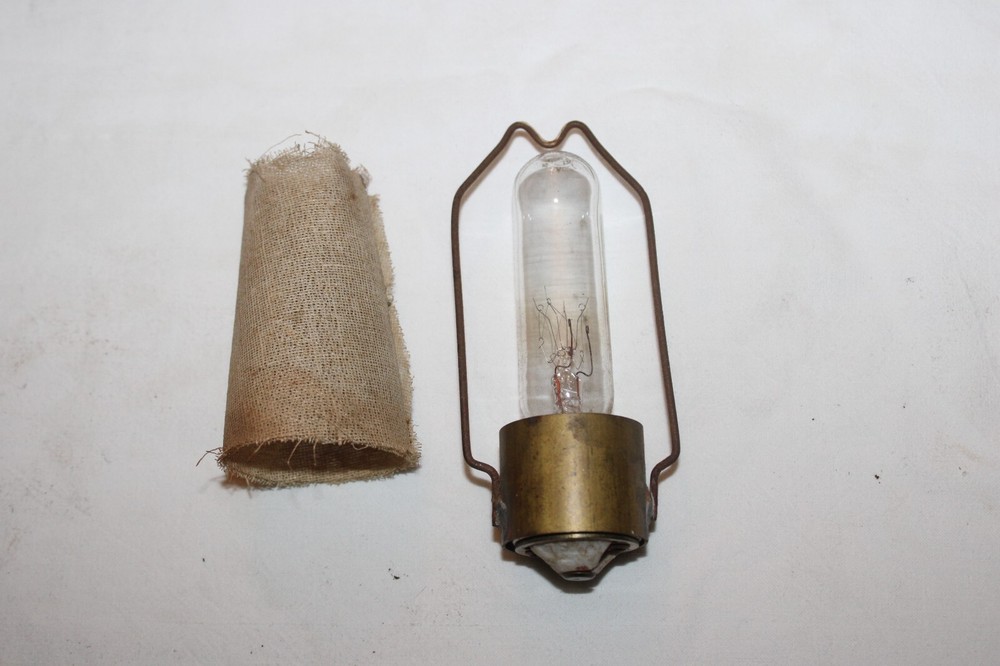 Vintage 15w Lightbulb w/Socket Adapter and Protector