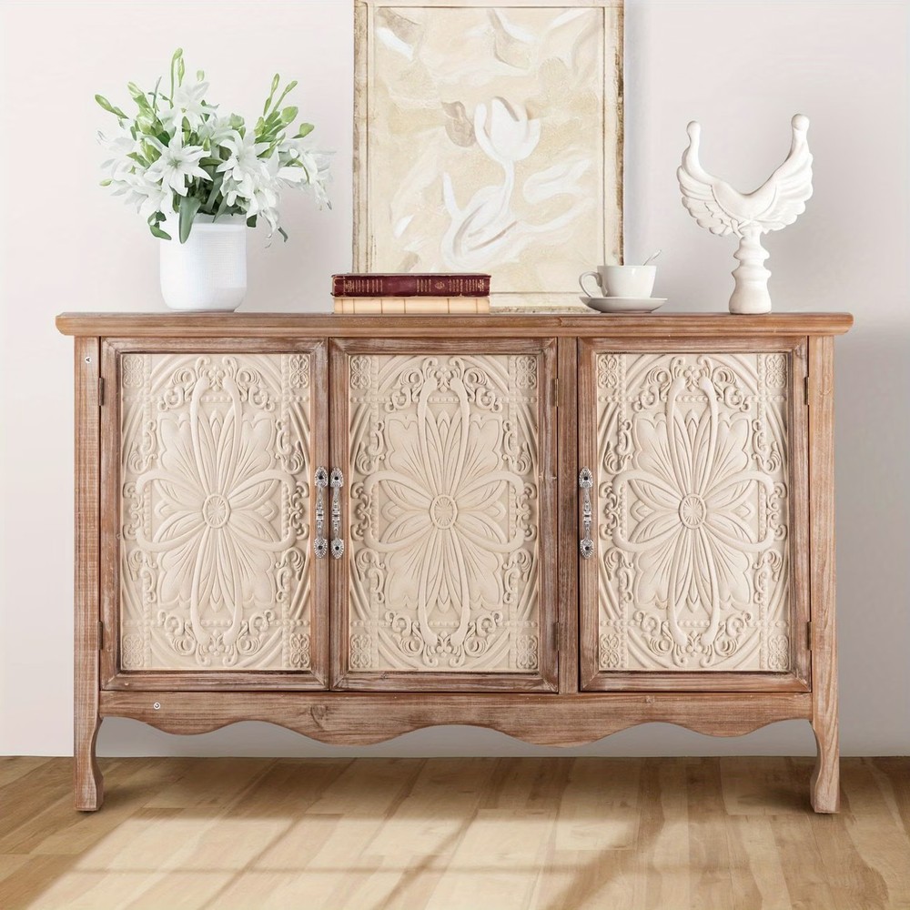 Mid-Century Buffet Cabinet With Storage