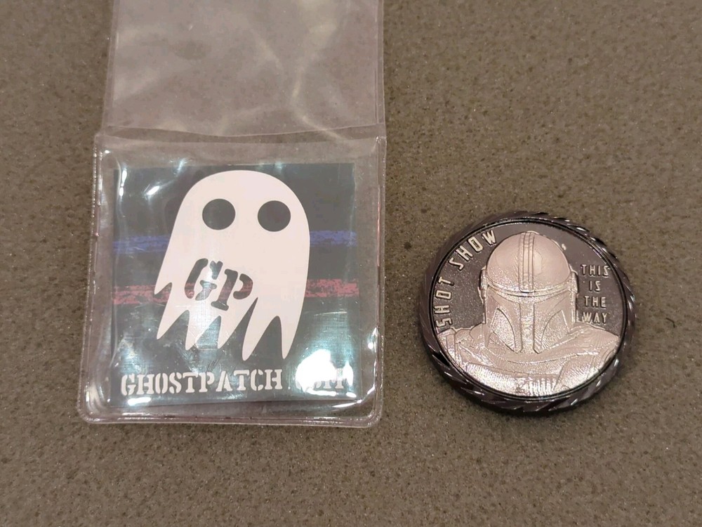 Ghost Patch Challenge Coin SHOT SHOW 2025