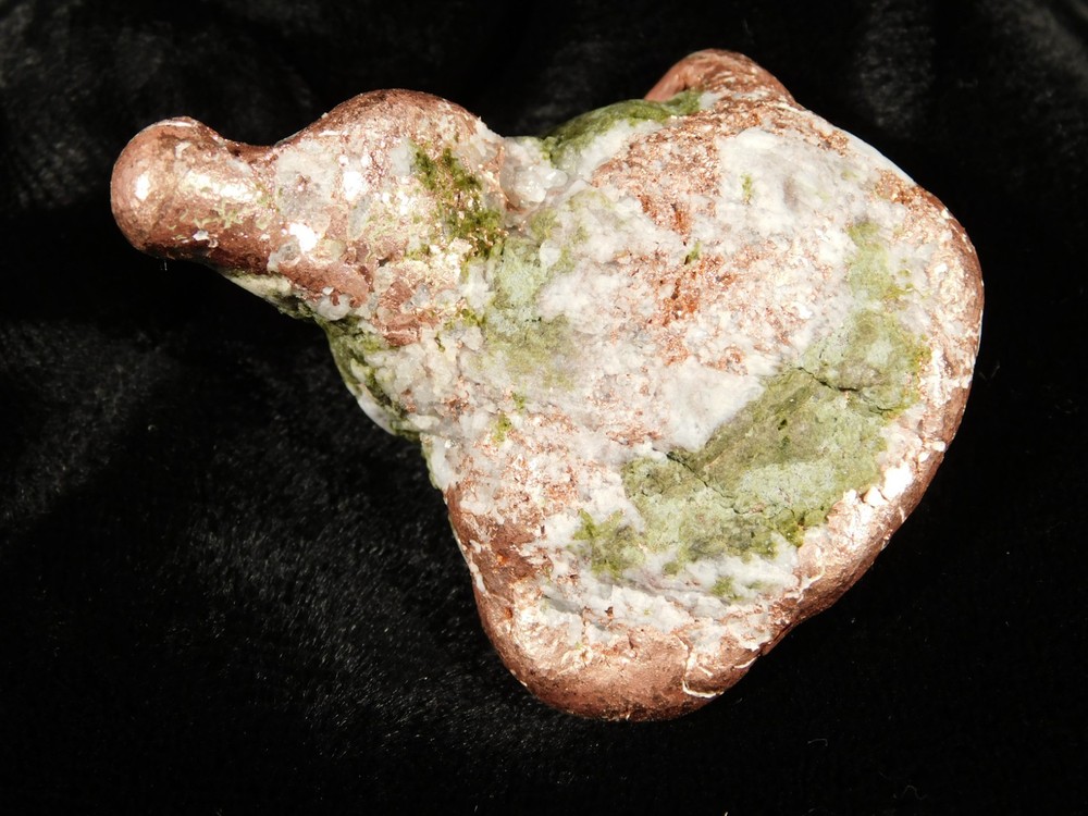 Heavy Solid 100% Natural COPPER NUGGET or Native Copper Float Michigan 103gr