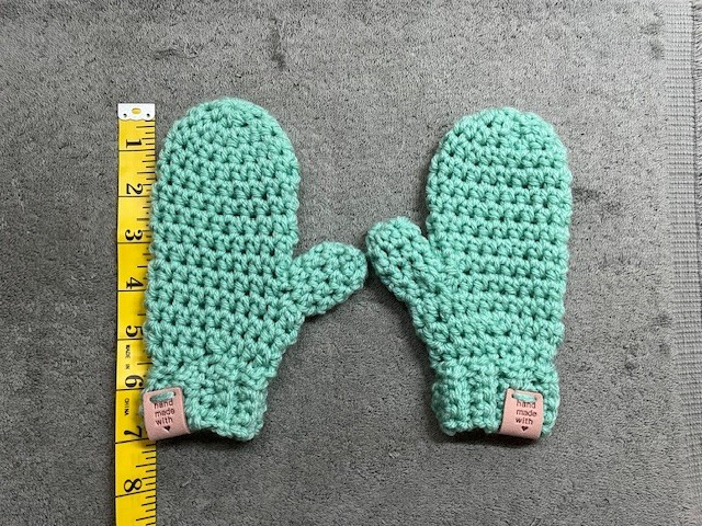 Handmade Crocheted Mittens for children