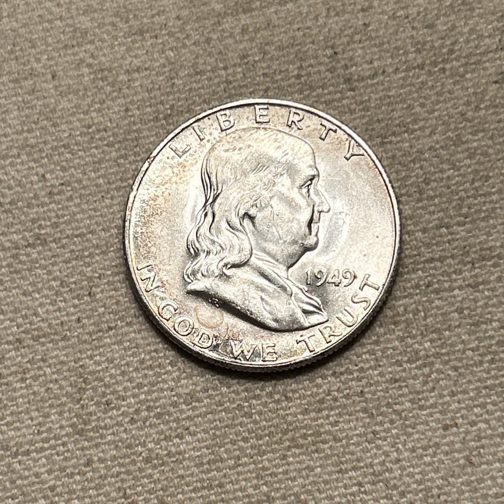 1949-S Franklin Silver Half Dollar BU *UNCIRCULATED* MS MM