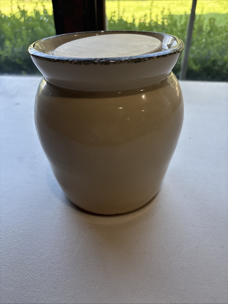 Hand Painted John Deere Canister Ceramic