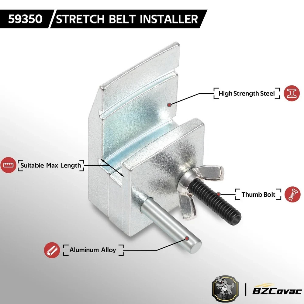 59350 Stretch Belt Installer Tool for Extra Deep Double Pulleys