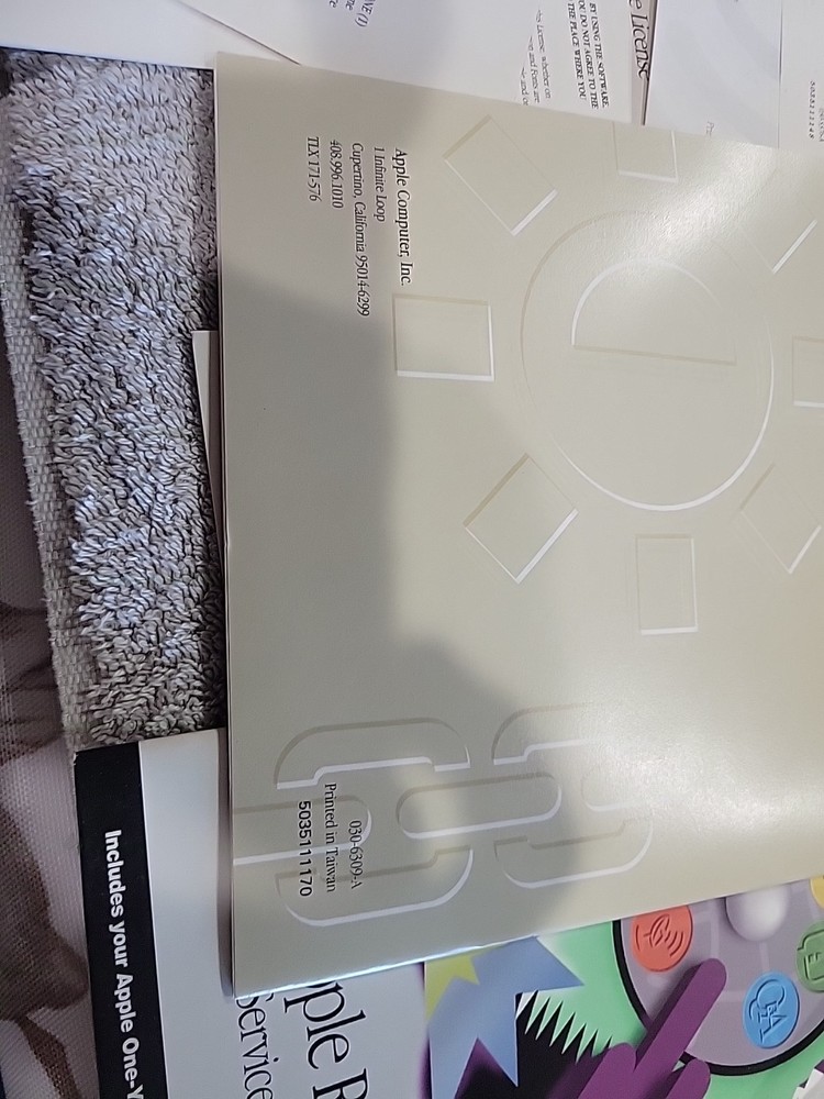 Vintage 1995 Apple System Software Training CD-ROM Macintosh 6200cd RARE!