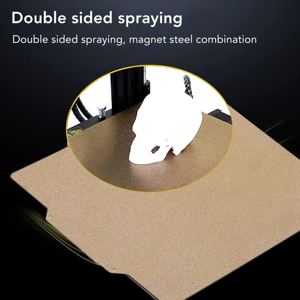 Texture PEI Sheet Flexible Magnetic Build Plate 3D Printer Platform For New