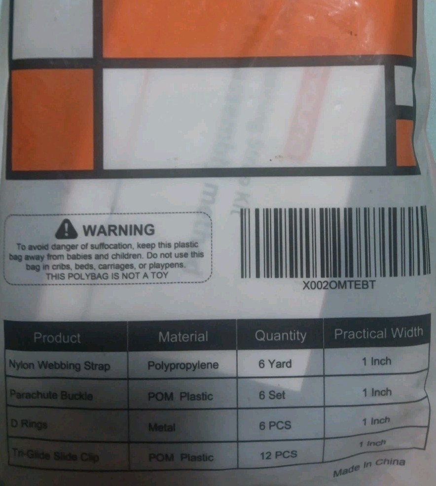 NWT!! Beyourd Buckle Nylon Webbing Strap Combination