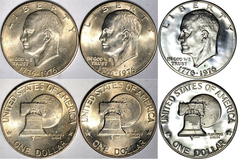 Ike Dollar Complete Set 1971-1978 UNC and Proof Super high quality!