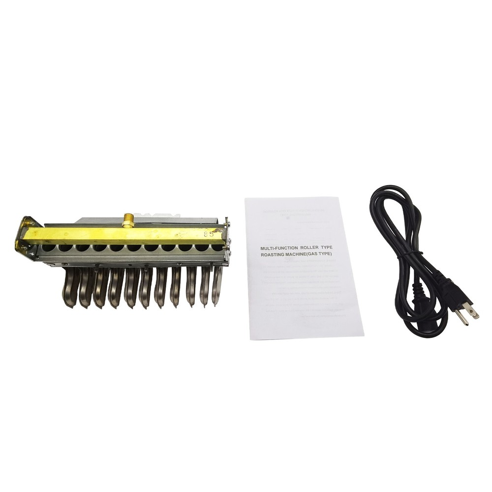 Automatic Gas Type Coffee Roaster Nuts Bean Roasting Machine 0-300℃ 110V