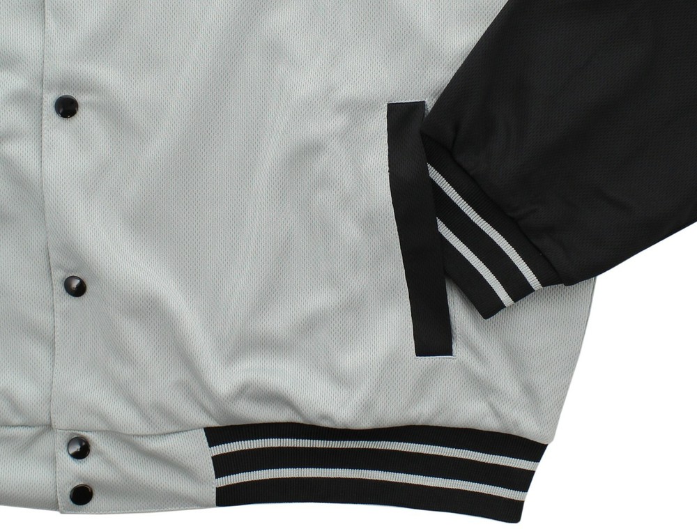 Champion Men's Varsity Track Jacket Big & Tall Snap Closure Pockets Script Logo
