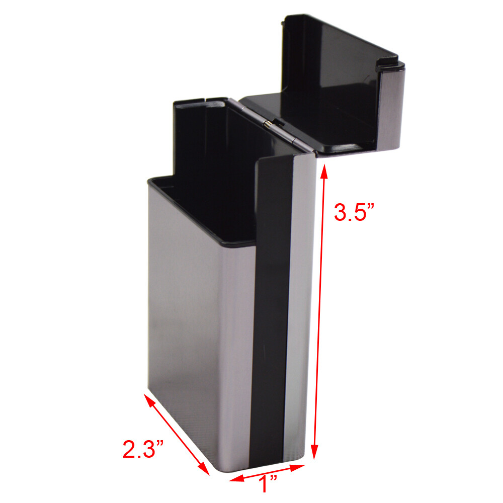 Cigarette Tobacco Cigar Case Holder Pocket Box Container Pack SHORT Plastic