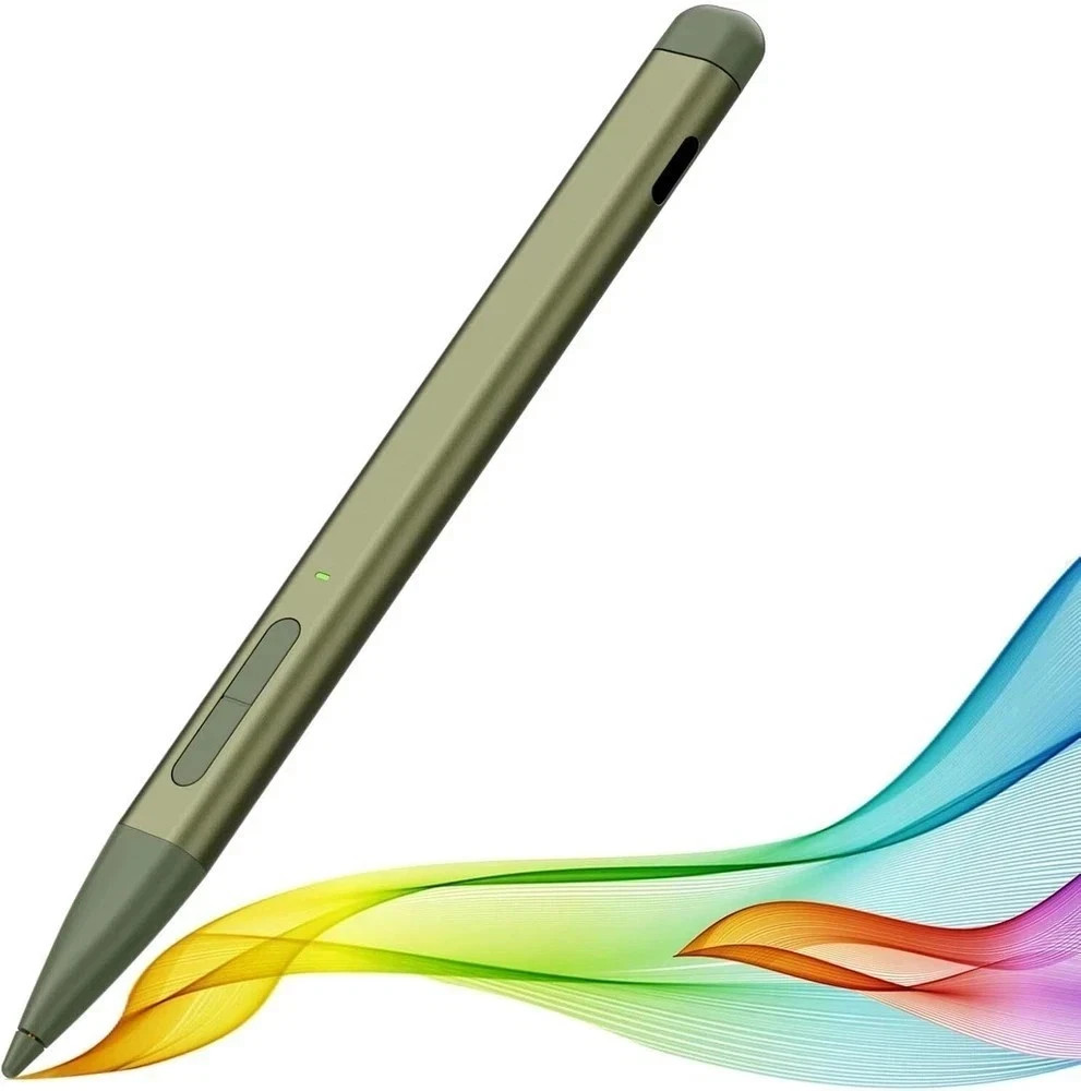 Slim Pen 2 for Microsoft Surface with 4096 Pressure, Eraser & Right-Click Green