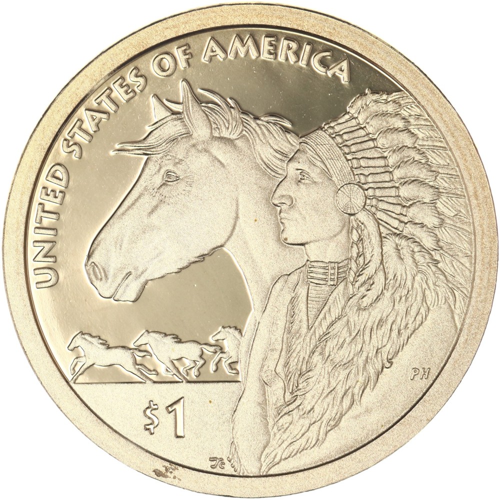 2012 S Native American Sacagawea Dollar Gem DCam Proof