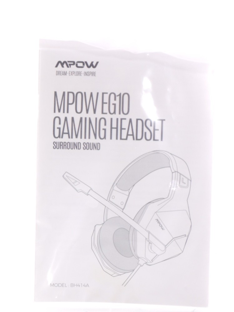mpoweg10 gaming headset BRAND NEW