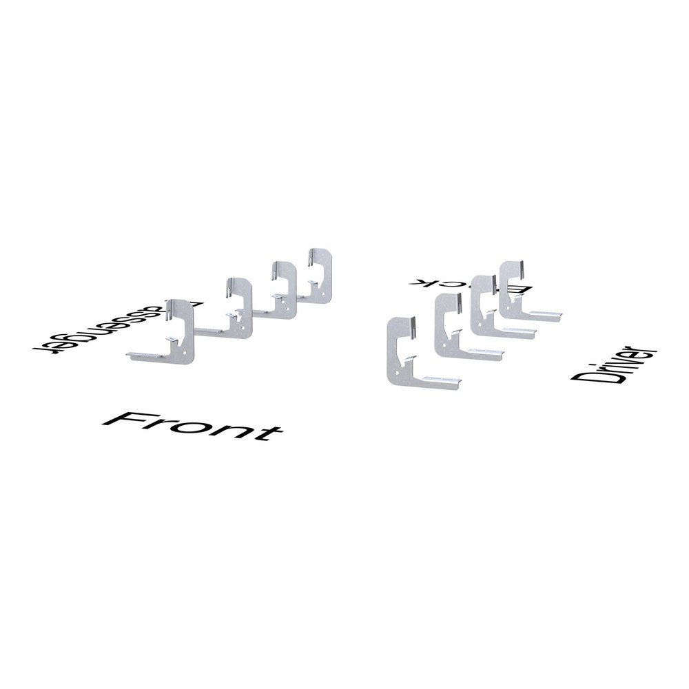 Luverne 580743 Mounting Brackets Kit & Hardware Only for Specific Running Boards