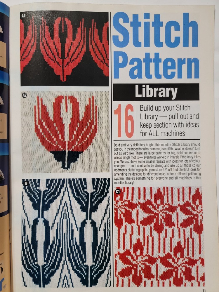 Machine Knit Today: Techniques, Patterns and Know-How March 1994 June
