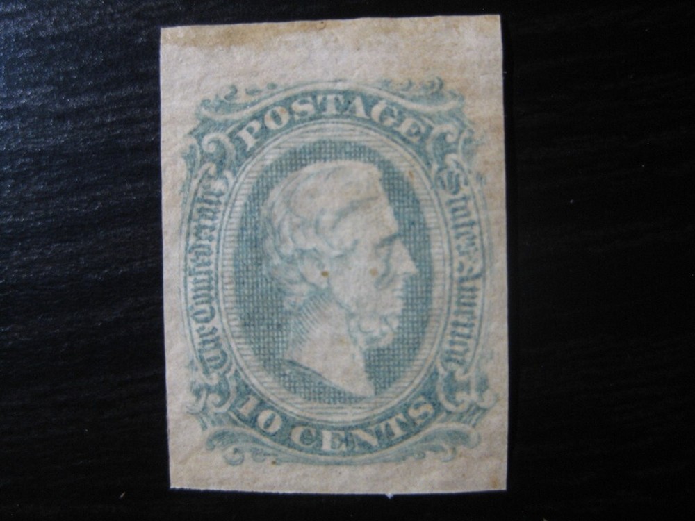 CONFEDERATE STATES CSA Sc. #11c scarce mint MNH stamp! (3)