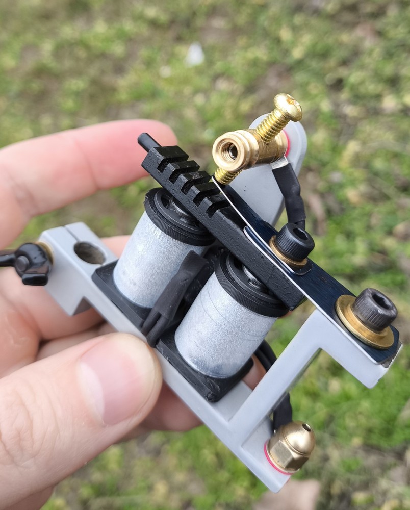 Handmade Reliable Tattoo Machine Double Coil Fast Delicate Liner Big An Medium