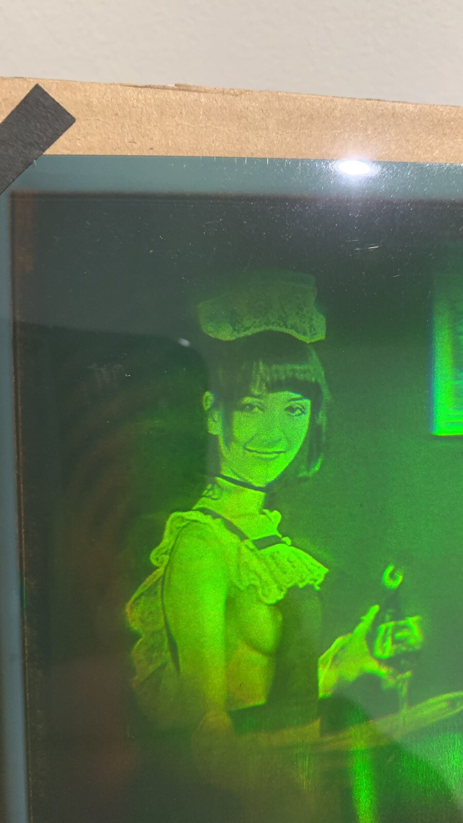 True 3D laser hologram. Casino Royale. Motion hologram