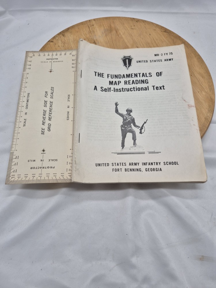 US Army Map Training Materials- Maps, Grids-1970-80's?