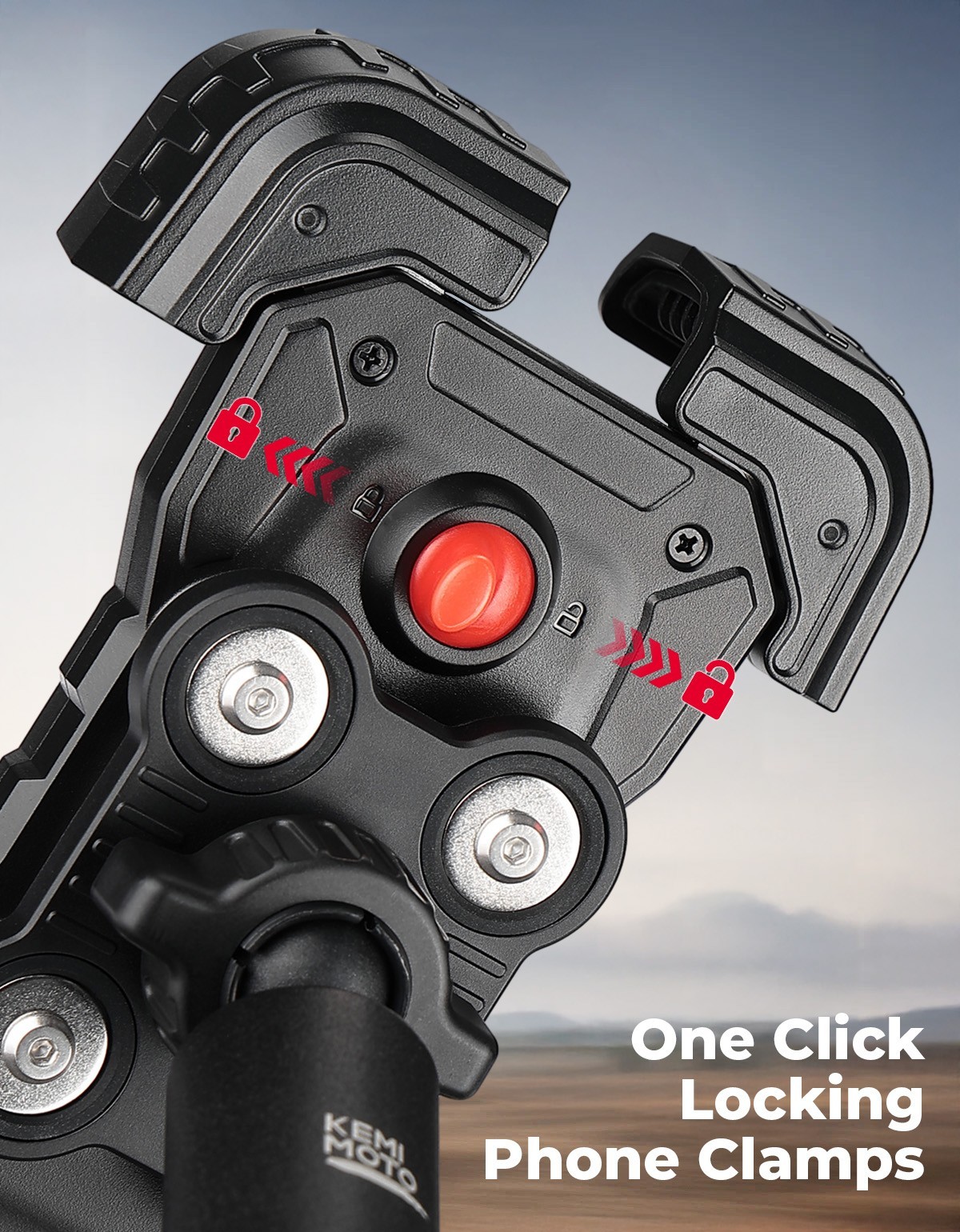 For Can-Am Maverick X3 2017-2025 Upgraded UTV X3 Phone Mount Cell Phone Holder