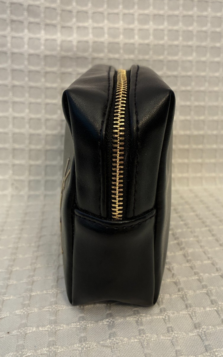 Yves Saint Laurent Beaute’ Cosmetic Travel Pouch, Black. New with Tag