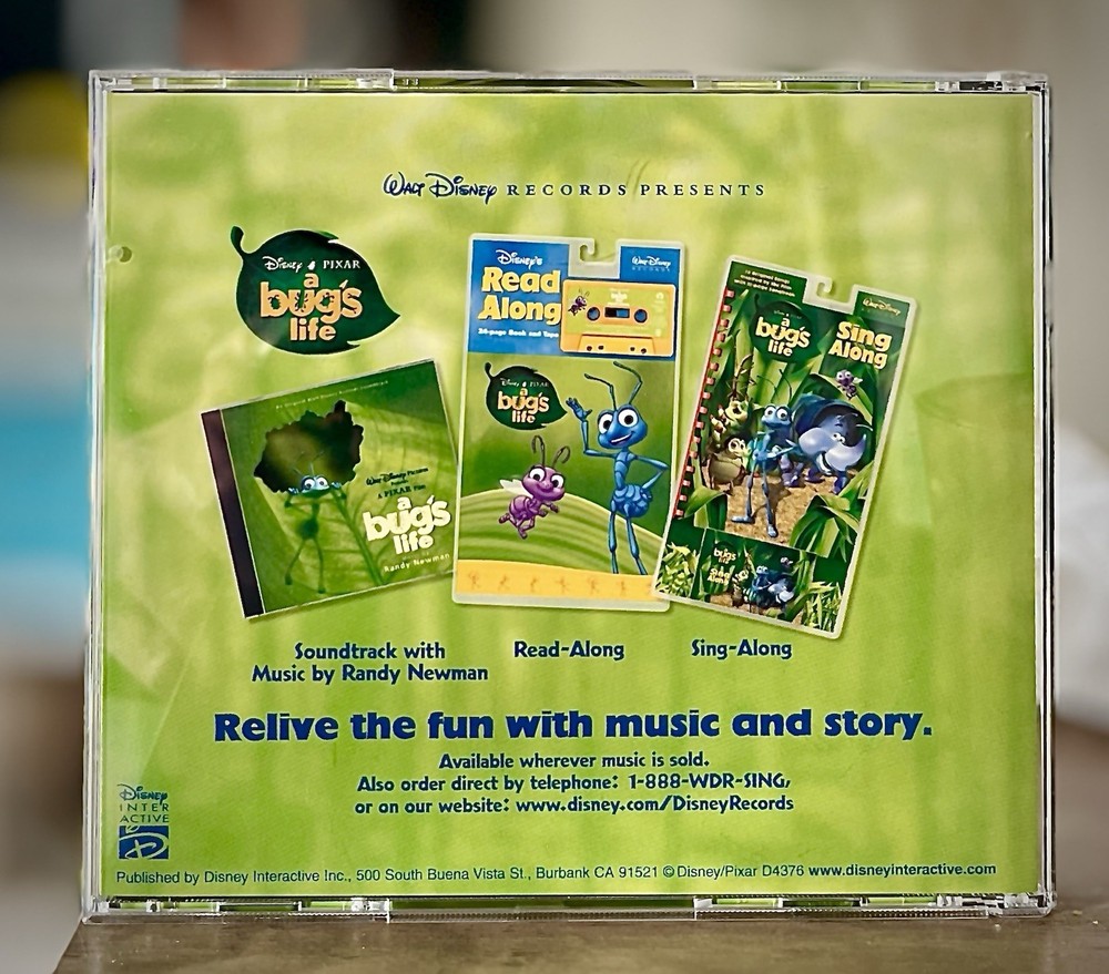 Disney’s A Bug’s Life Print Studio from Pixar Interactive PC CD-ROM WIN Sealed