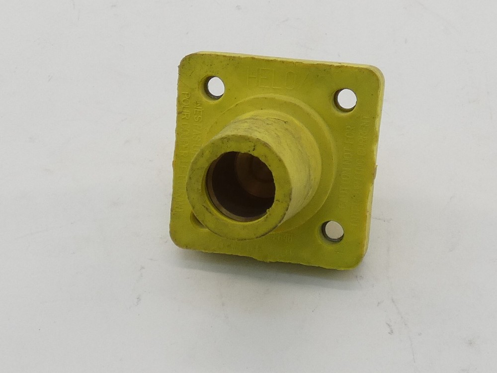 Helox Yellow Receptacle, 600V, 400A, Series 16, Threaded