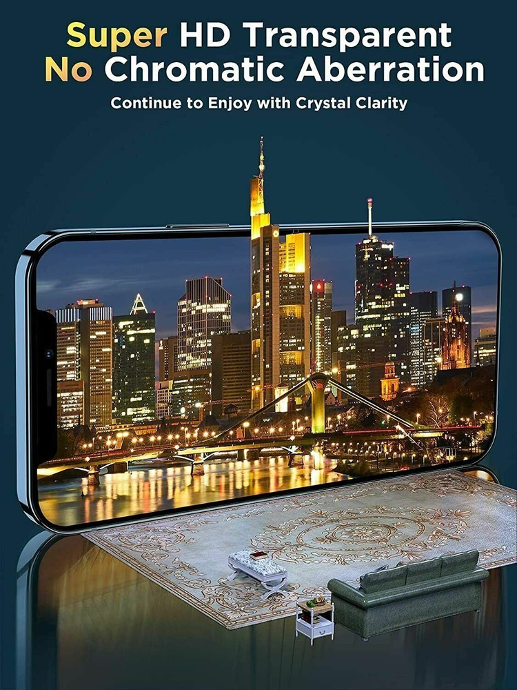 3 Pack Tempered Glass Screen Protector FULL COVERAGE for iPhone 12 MINI