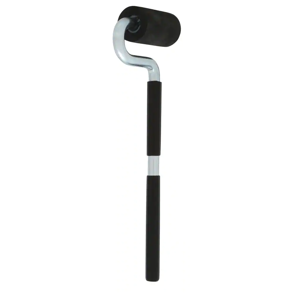 POWERTEC 1-1/2 In. X 3 In. Long Handle J-Roller with Rubber Roller
