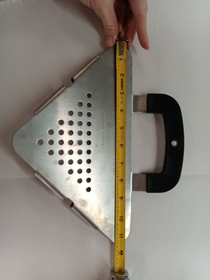 Panhandler Stainless Steel Commercial Strainer