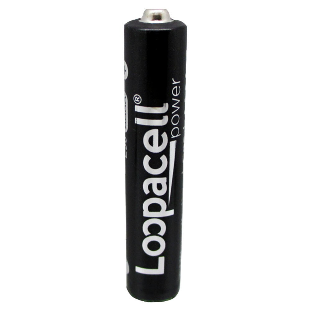 Loopacell Alkaline AAAA Batteries - 4-Pack