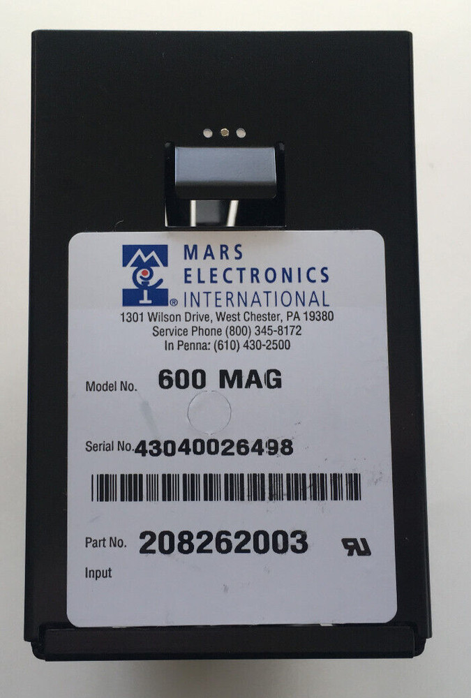 Mars Electronics: Bill Cash Box Stacker