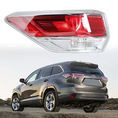 Outer Tail Light Driver Side Rear Brake Taillight Assembly Replacement for