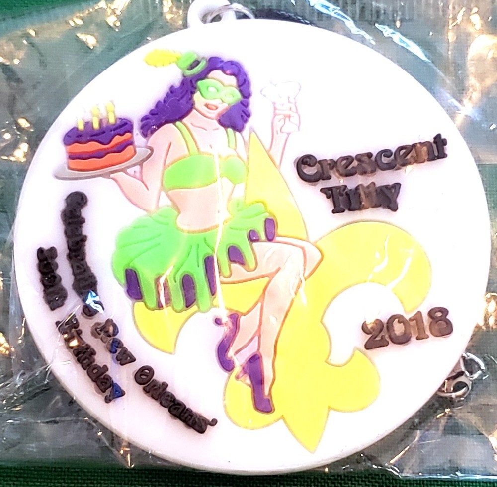 Fun New Orleans 2018 Mardi Gras Lighted String Necklace