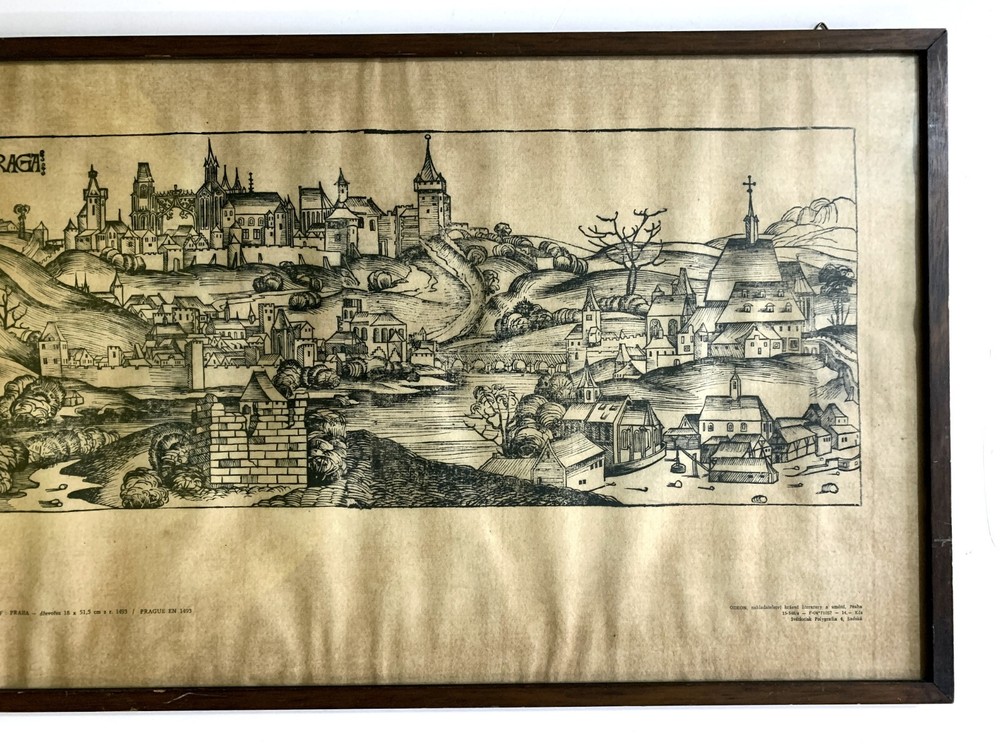 STAMPA PRAGA MICHAEL CHEERFULLY WILHELM PLEYDEN THROW ODEON