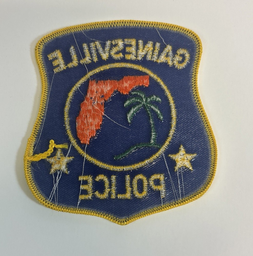 Gainesville Florida Police Shoulder Patch Badge