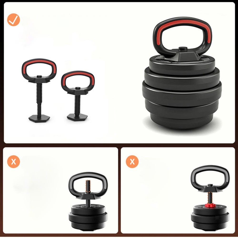 Adjustable Kettlebell Handle Weightlifting Accessories Ergonomic Kettlebell Grip