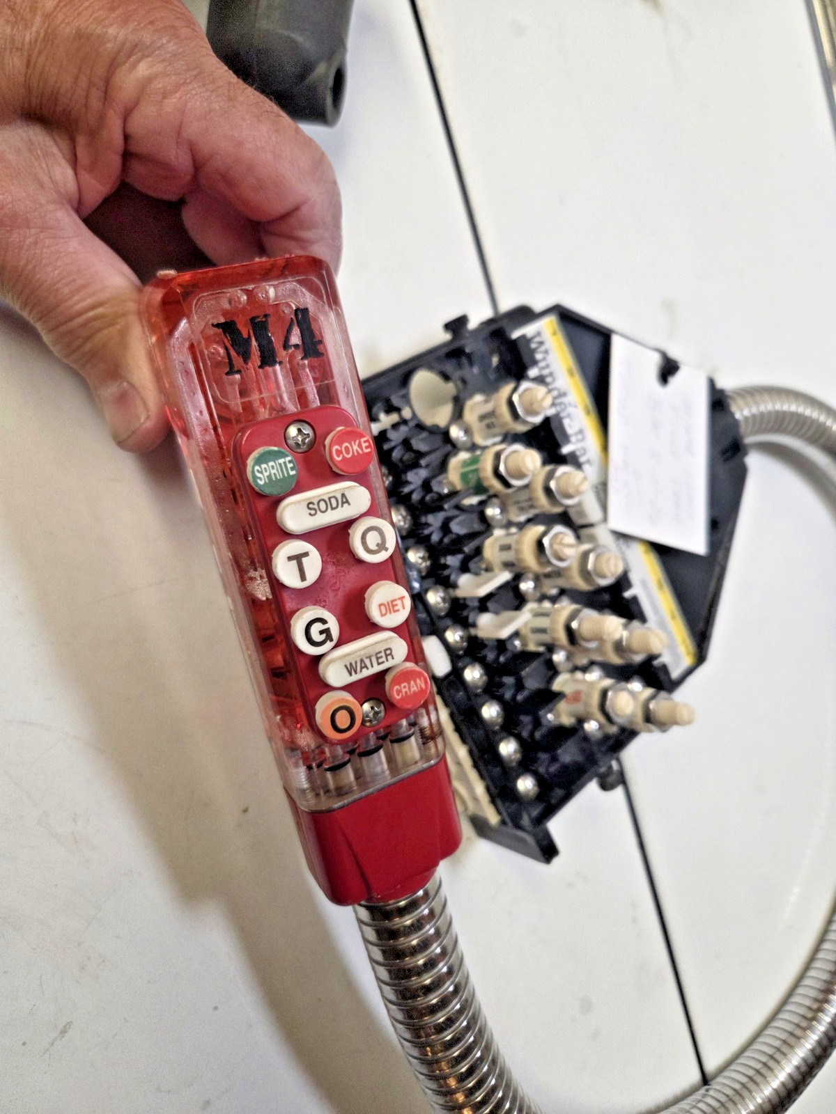 Coca-Cola Wunder-Bar  M-4 10 Button Soda Bar Gun complete + extras TESTED!