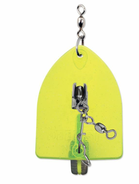 Luhr Jensen Deep Six 001 - Chartreuse Crystal - 60' Running Depth Trolling