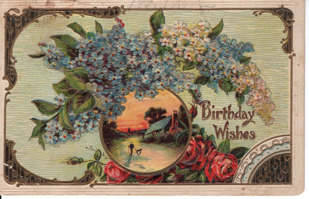 BIRTHDAY WISHES - PC1963